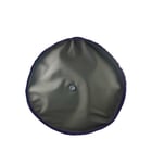 Genius Tool Bucket 2, round grey base with purple border and small black valve in the middle