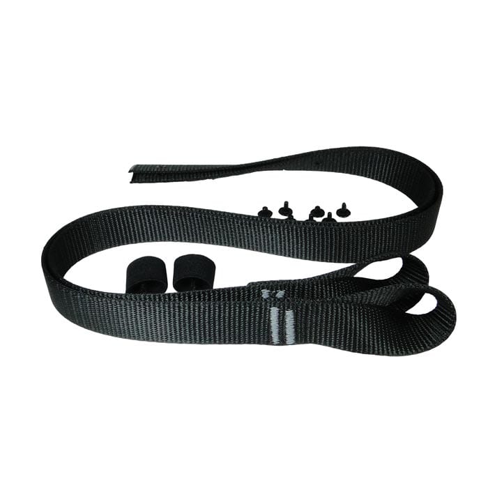 treeMOTION hip/leg connection by treeMOTION, black webbing loop with two small black foam pads and six small black screws