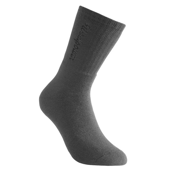 Socks 400 logo, grey sock with dark lettering, manufacturer's name not visible