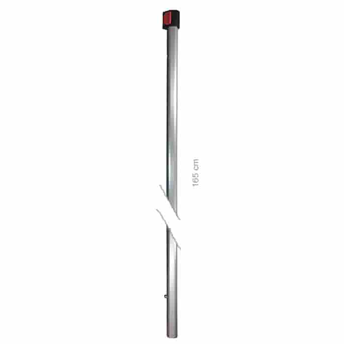 Hayauchi 490 rod middle, long silver rod with black and red element on top, manufacturer not visible