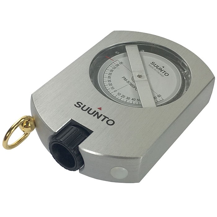Suunto PM-5/360 PC Metal Compass with Black Dial and Gold-Tone Ring