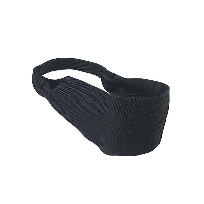 Black Dyed Shoe Loop Made of Robust Fabric Material, Product Name Shoe Loop