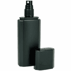 KP Extra Forte spray bottle black with removed lid and white spray head, back without print