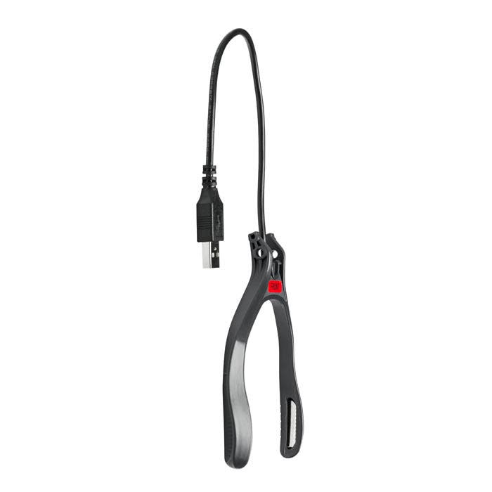 PROTOS® Bluetooth Charging Fork, black plastic fork with USB connection cable