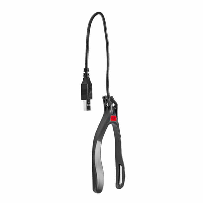 PROTOS® Bluetooth Charging Fork, black plastic fork with USB connection cable