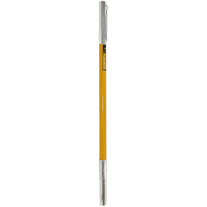 Big Shot Extension, yellow stem with silver metal ends, no manufacturer's information