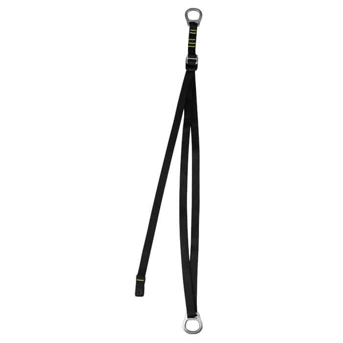 Match Sling, black strap with two metal rings, product name visible