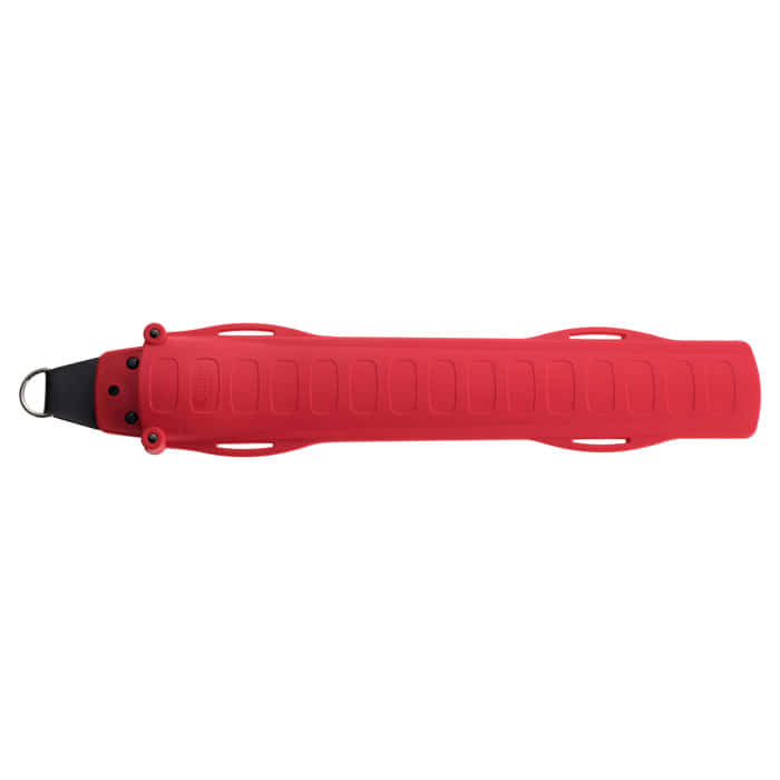 Ibuki/Sugoi Holster in Red with Black End and Metal Ring, Elongated and Padded
