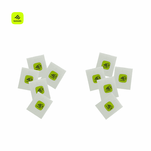Squircle On-Metal NFC Tag 10