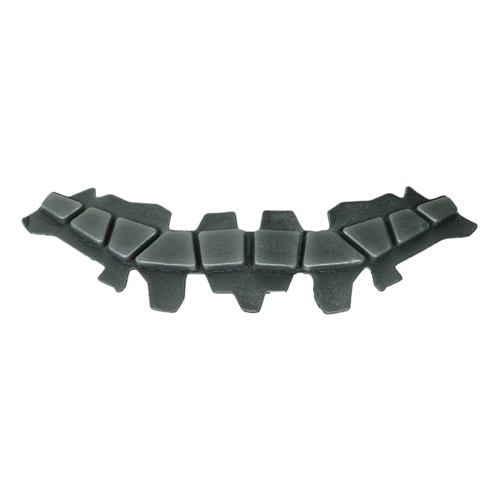 Vertex inner padding, black upholstery with several rectangular and trapezoidal segments, product name visible