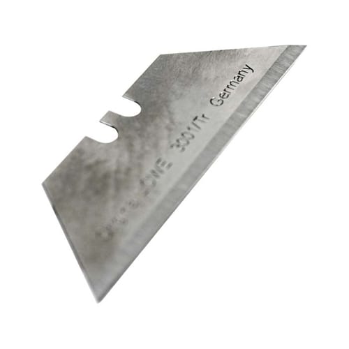 Lion 3 blade set, a single sharp metal blade with the engraving "Original LÖWE 3001/Tr Germany" on a white background