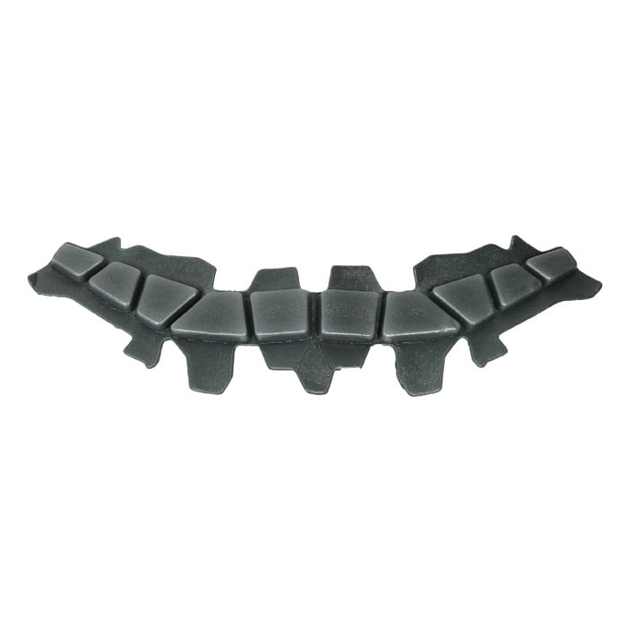 Vertex inner padding, black upholstery with several rectangular and trapezoidal segments, product name visible