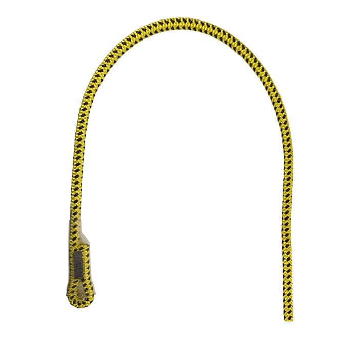 Zillon Rope, yellow and black rope with loop at the end