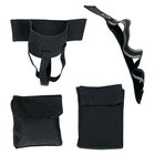 My Gear Vest Basic Set with Black Elastic Tether with Loops and Two Black Pockets with Flap