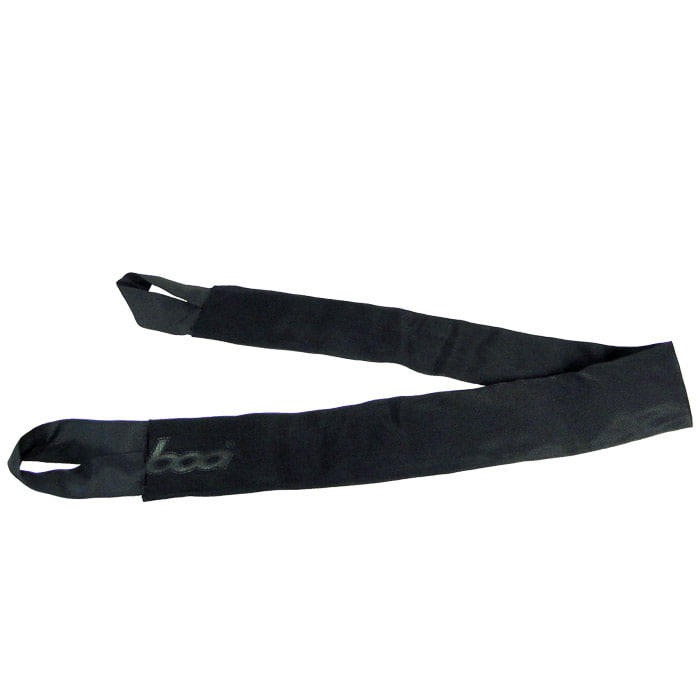 boa Dyneema loop S, long black fabric loop with two end loops and embroidered lettering "boa"