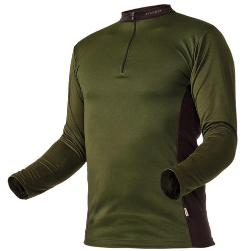 Pfanner Zipp-Neck Shirt Long Sleeve T-Shirt