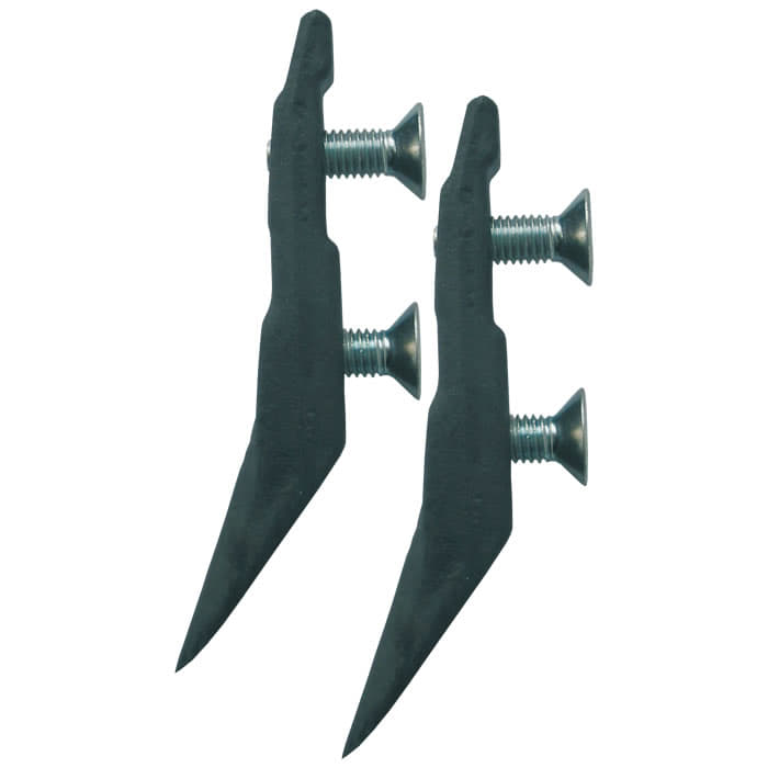 Thistle America Short, two black metal parts with two silver screws each